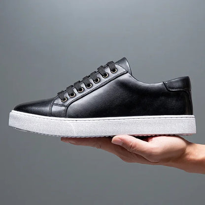 Martino" Leather Sneaker