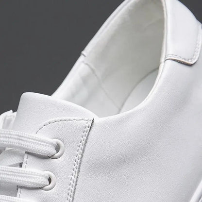 Martino" Leather Sneaker