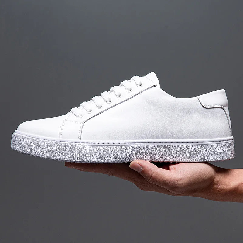 Martino" Leather Sneaker