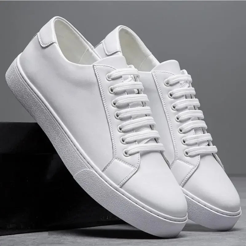 Martino" Leather Sneaker